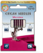 Иглы для швейных машин MICROTEX (5 игл) N-70, ORGAN ECO